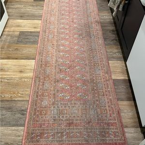 Red runner rug